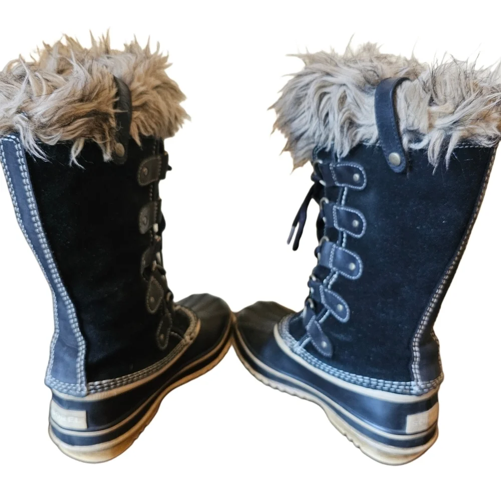 Sorel women's waterproof winter snow boots size 6 black - Picture 5 of 10
